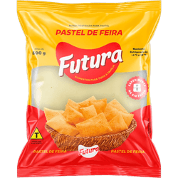 MASSA PARA PASTEL FUTURA 500G PASTEL DE FEIRA